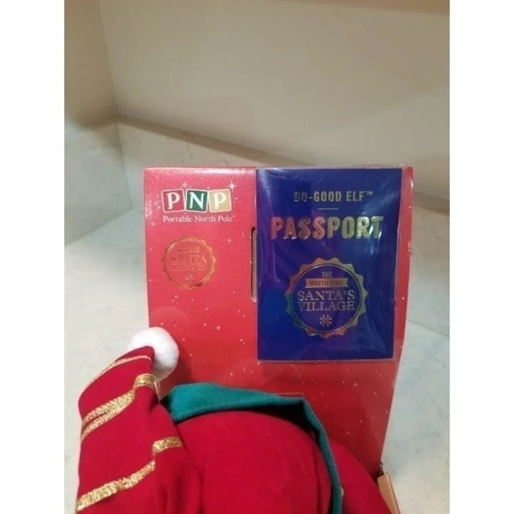 Portable North Pole PNP Posable Christmas‎ DO GOOD ELF Plush Doll